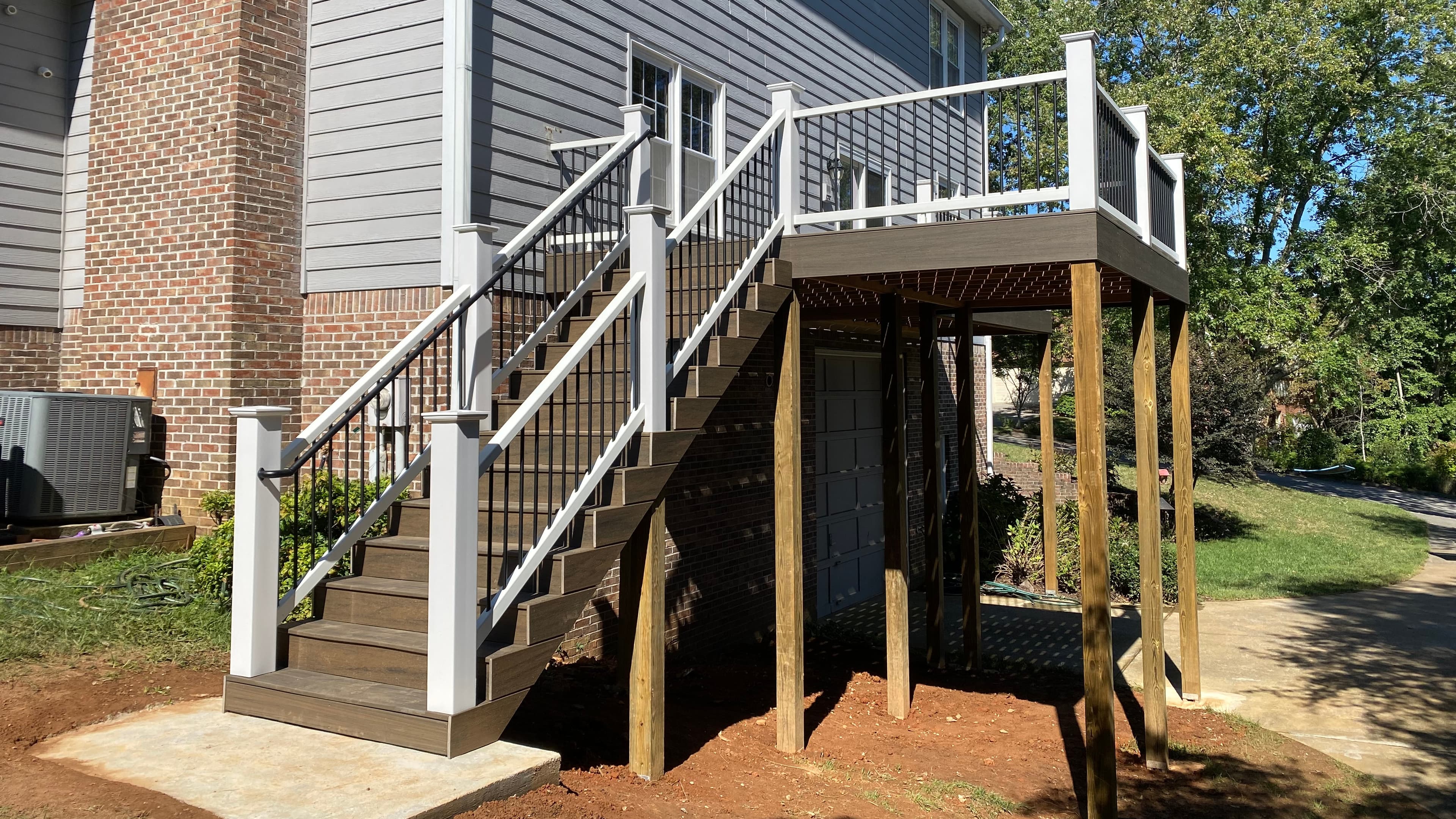 Cascade deck front view