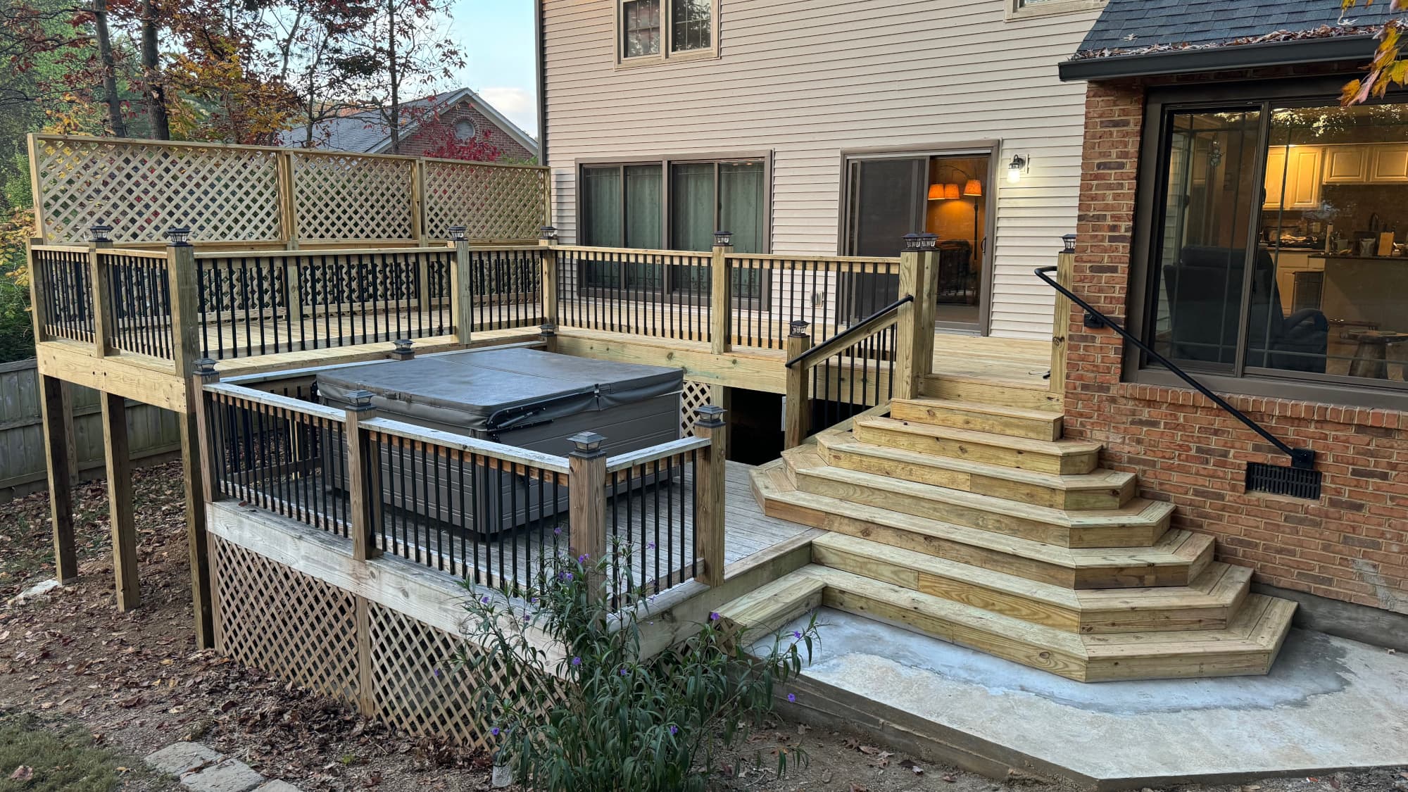 Pressure-Treated Wood Decks