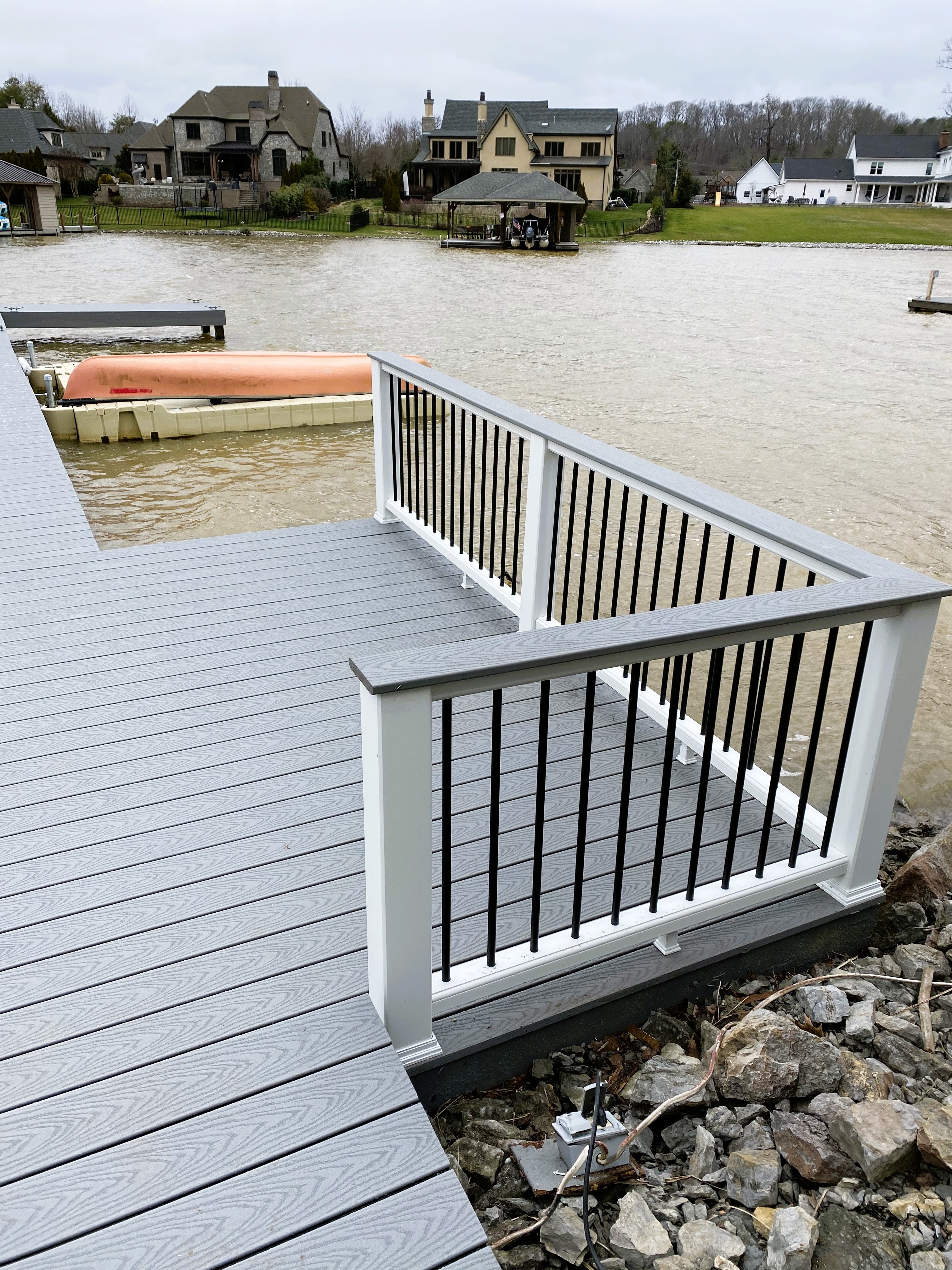 Custom deck project in Sevierville, TN by Volunteer Decks